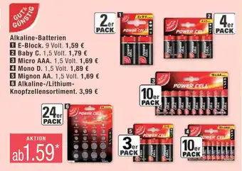 Marktkauf Gut & günstig alkaline-batterien Angebot