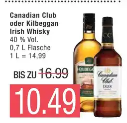 Marktkauf Canadian club canadian club oder kilbeggan irish whisky Angebot