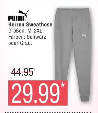 Marktkauf Puma herren sweathose Angebot