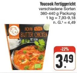 nah & gut Youcook fertiggericht Angebot