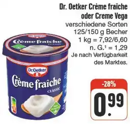 nah & gut Dr. oetker crème fraîche oder creme vega Angebot