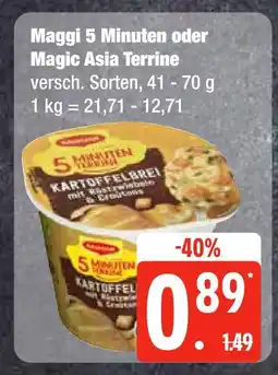 Edeka Maggi 5 minuten oder magic asia terrine Angebot