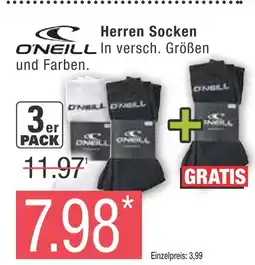 Marktkauf O'neill herren socken Angebot