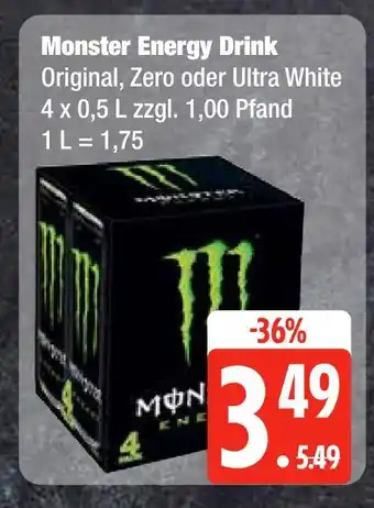 Edeka Monster energy drink Angebot