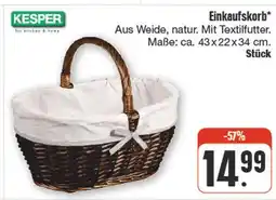 nah & gut Kesper einkaufskorb Angebot