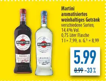 diska Martini rosso oder bianco Angebot