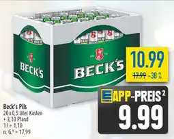 diska Beck's beck's pils Angebot