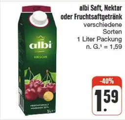 nah & gut Albi saft, nektar oder fruchtsaftgetränk Angebot