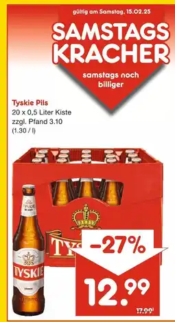 Netto Marken-Discount Tyskie pils Angebot