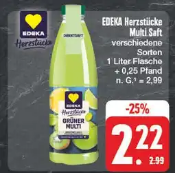 Edeka Edeka herzstücke multi saft Angebot