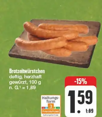 Edeka Brotzeitwürstchen Angebot