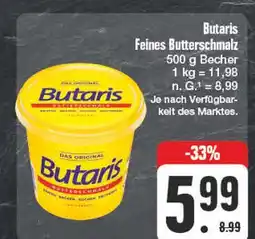 Edeka Butaris feines butterschmalz Angebot