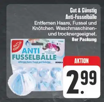 Edeka Gut & günstig anti-fusselbälle Angebot