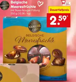 Netto Marken-Discount Schokoliebe edition belgische meeresfrüchte Angebot