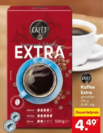 Netto Marken-Discount Cafet kaffee extra Angebot