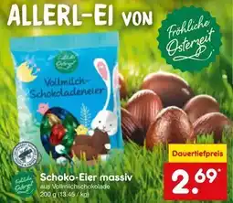 Netto Marken-Discount Fröhliche osterzeit schoko-eier massiv Angebot