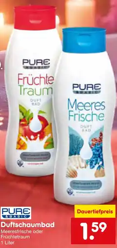 Netto Marken-Discount Pure & basic duftschaumbad Angebot