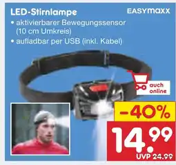 Netto Marken-Discount Easymaxx led-stirnlampe Angebot