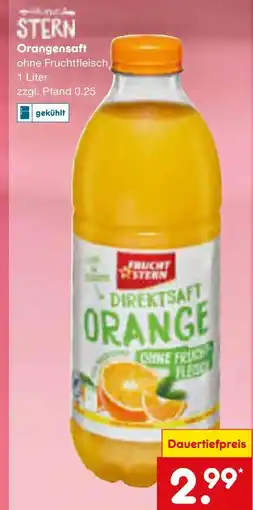 Netto Marken-Discount Stern orangensaft Angebot