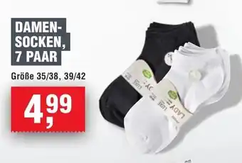 Handelshof DAMEN- SOCKEN, 7 PAAR Angebot