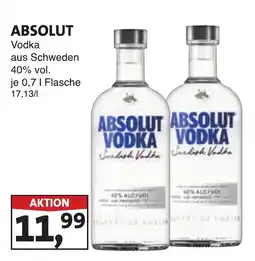 Lösch Depot ABSOLUT Vodka Angebot