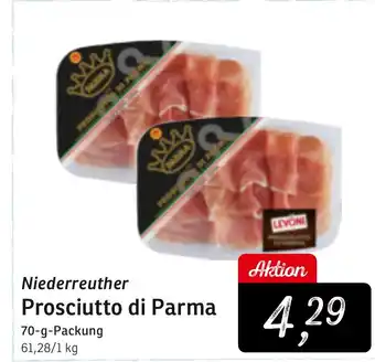 KONSUM Niederreuther Prosciutto di Parma Angebot