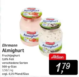 KONSUM Ehrmann Almighurt Angebot