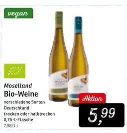 KONSUM Moselland Bio-Weine Angebot