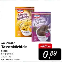 KONSUM Dr. Oetker Tassenküchlein Angebot