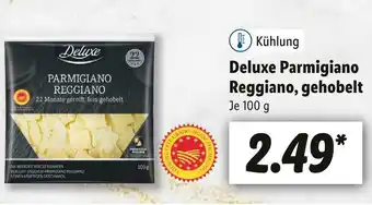 Lidl Deluxe parmigiano reggiano Angebot