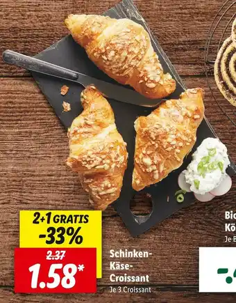 Lidl Unser brot schinken-käse-croissant Angebot