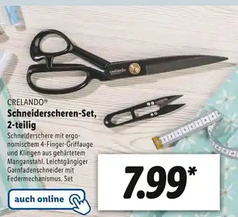 Lidl Crelando schneiderscheren-set Angebot