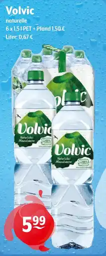 Trink und Spare Volvic naturelle Natürliches Mineralwasser Angebot