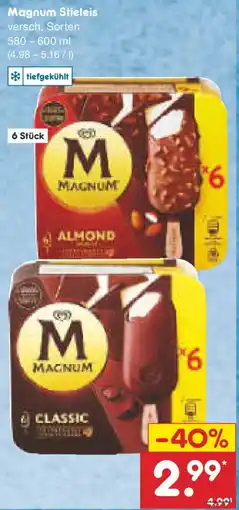 Netto Marken-Discount Magnum Stieleis Angebot