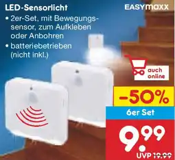 Netto Marken-Discount EASYmaxx LED-Sensorlicht Angebot