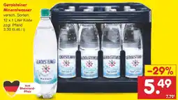 Netto Marken-Discount Gerolsteiner Mineralwasser Angebot