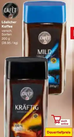 Netto Marken-Discount Cafèt Löslicher Kaffee Angebot