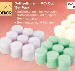 Netto Marken-Discount Dekor Duftteelichter im PC- Cup Angebot