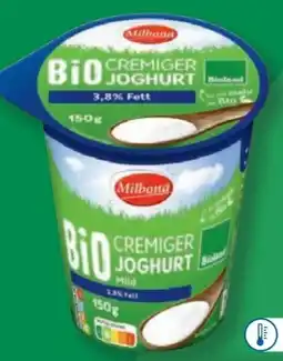 Lidl Milbona Bio Cremiger Joghurt Angebot