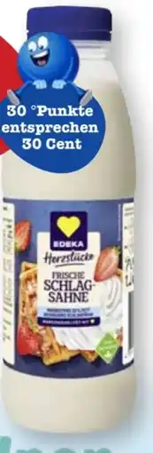 Scheck-in-Center Edeka Herzstücke Schlagsahne Angebot