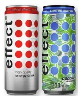 Scheck-in-Center Effect Energy Drink Angebot