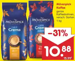 Netto Marken-Discount Mövenpick Kaffee Angebot