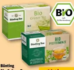 REWE Center Bünting Tee Bio Grüner Angebot