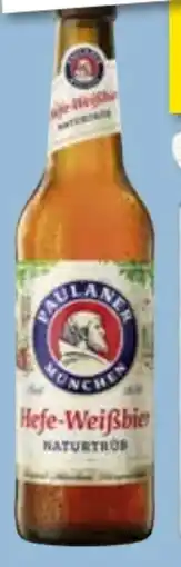 Edeka Paulaner Hefe-Weißbier Naturtrüb Angebot