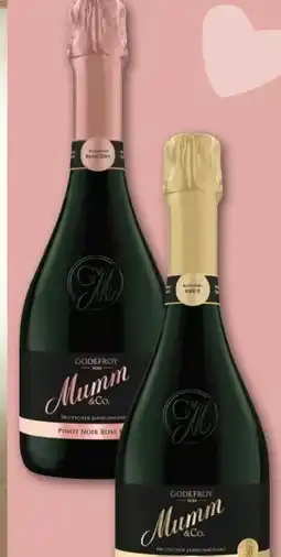 REWE Center Mumm & Co. Godefroy von Jahrgangssekt Riesling Angebot