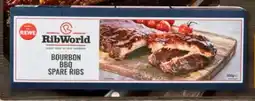 REWE Center Rib World Bourbon BBQ Spare Ribs Angebot