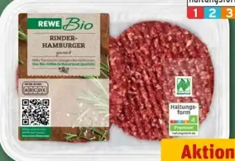 REWE Center Rewe Bio Rinder Hamburger Angebot