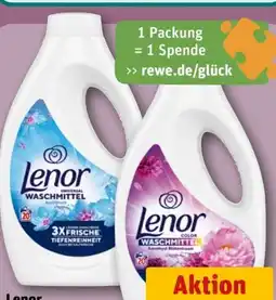 REWE Lenor Waschmittel Angebot