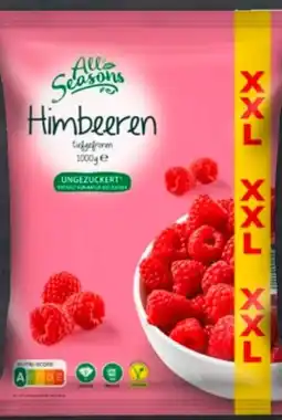 Aldi Süd All Seasons Himbeeren XXL Angebot