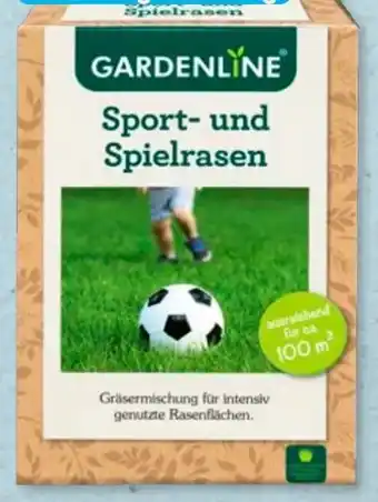 Aldi Süd Gardenline Sport und Spielreasen Angebot